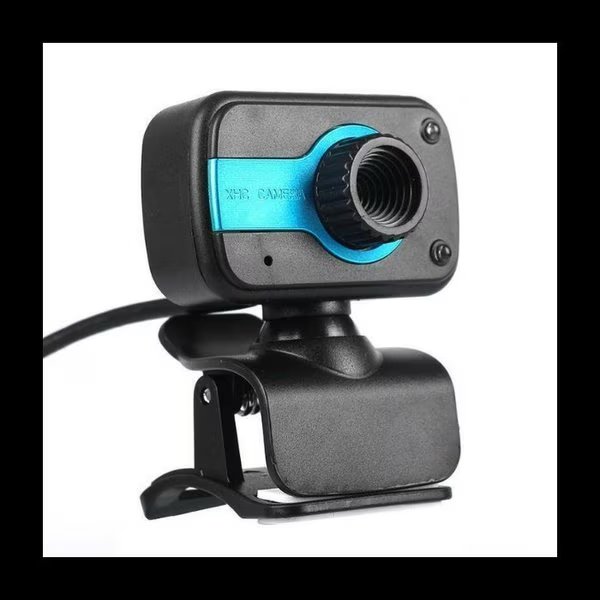 HD Webcam USB Computer Web Camera For PC Laptop Desktop Video Cam W/ Microphone, Sanoxy, Mfr#: Sanoxy-WBCM-blkblu